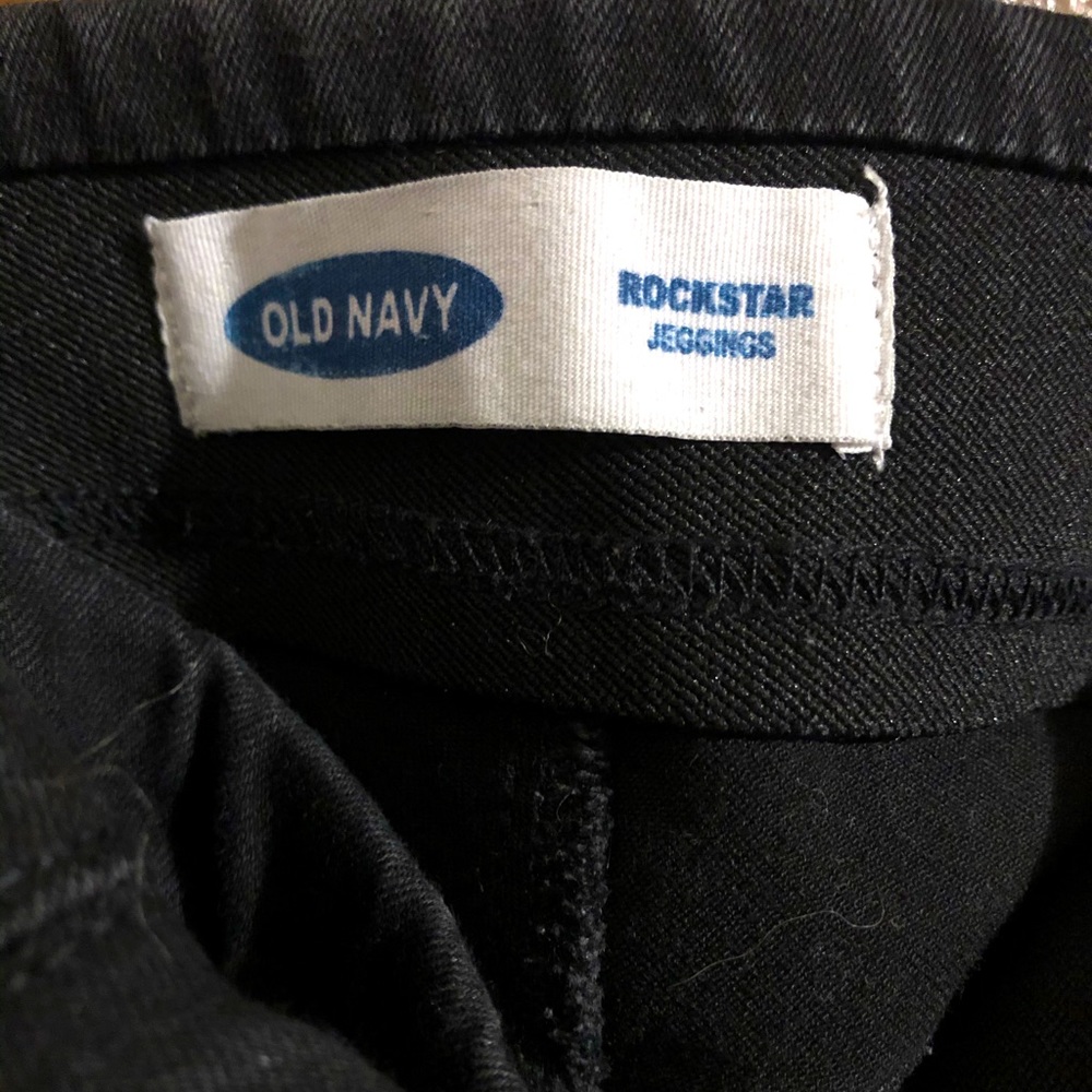 Old navy jeggings (black)